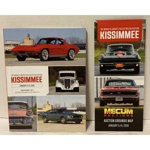 Mecum Collector Car Auto Auctions Kissimmee January 2018 Catalog + Site Map